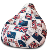 

Бескаркасное кресло DreamBag, Флаги / 5008611