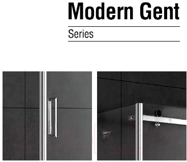 Душевая дверь Gemy Modern Gent S25191B