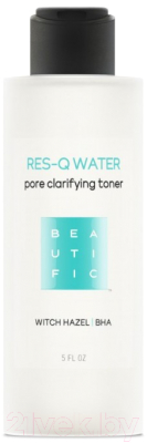 Тоник для лица Beautific Res-Q Water против несовершенств с гамамелисом и BHA (150мл)