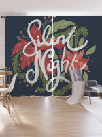 

Шторы JoyArty, Oxford DeLux Тихая ночь / pox_380819