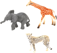 

Набор фигурок игровых, Набор диких животых Jungle Animal / 2A003