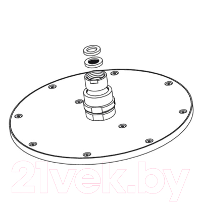 Душевая система Ideal Standard BD003AA со смесителем