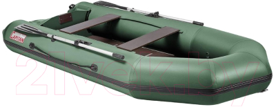 Надувная лодка Тонар Капитан Т330 слань+киль / 4999937 (серый)