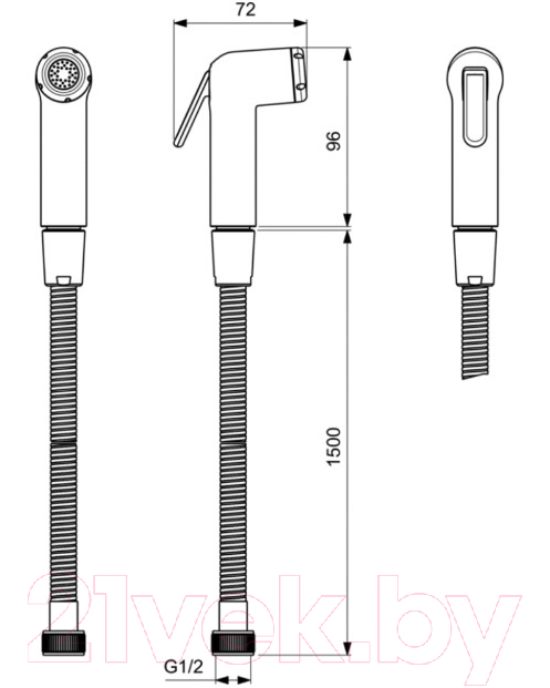 Гигиенический душ Ideal Standard BD130AA