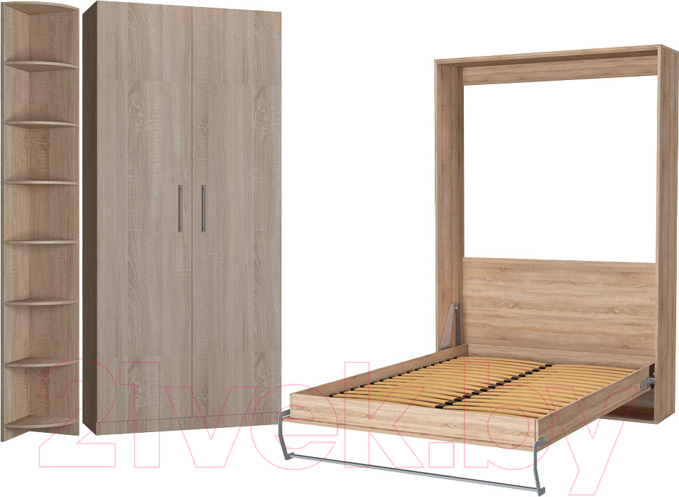 Комплект мебели для спальни Макс Стайл Smart 140x200 / COMPO-1