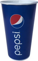 Набор бумажных стаканов Gecko Однослойный Pepsi 400мл (50шт) - 