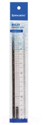Линейка Brauberg 210742