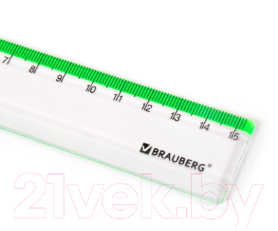 Изображение товара Линейка Brauberg Fresh Zone / 210748