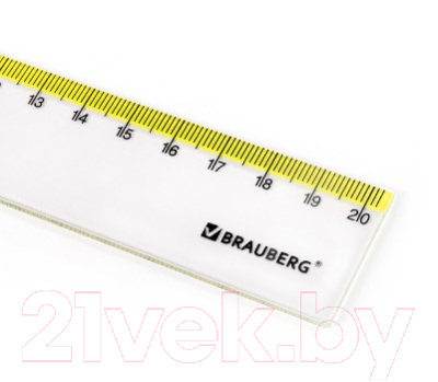 Изображение товара Линейка Brauberg Fresh Zone / 210749