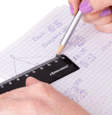 Изображение товара Линейка Brauberg 210774