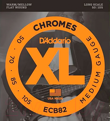 Изображение товара Струны для бас-гитары D'Addario ECB82