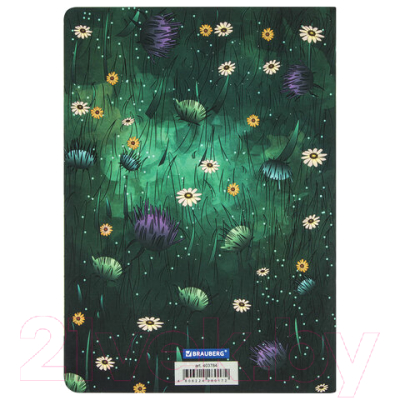 Изображение товара Тетрадь Brauberg Red Flowers / 403784 (40л, клетка)