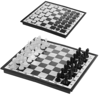 Набор настольных игр Наша игрушка Шахматы, шашки 2 в 1 / 100780230 - 