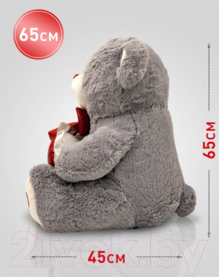 Мягкая игрушка SunRain Медведь Патрик 65см (серый)