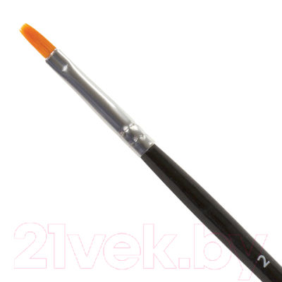 Кисть для рисования Brauberg Синтетика 2 / 200865 (плоская)