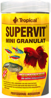 Корм для рыб TROPICAL Supervit Mini Granulat / 60423 (100мл) - 