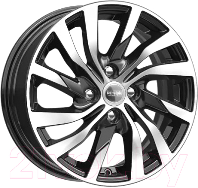 Изображение товара Литой диск K&K КС882 15x6" 4x100мм DIA 60.1мм ET 40мм Алмаз черный