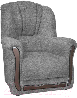 Кресло мягкое Асмана Анна-1 (рогожка серая)