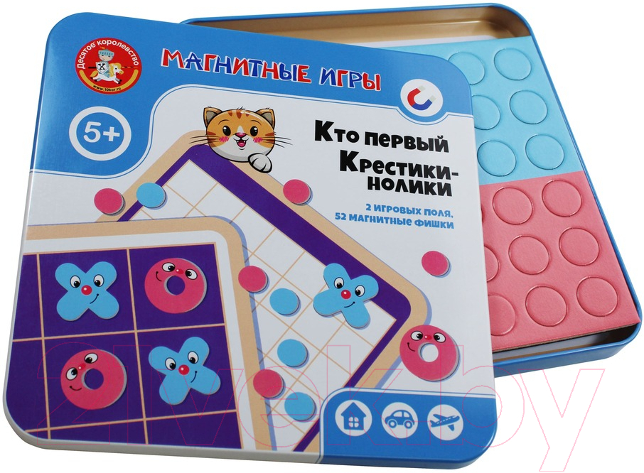 Настольная игра Десятое королевство Кто первый Крестики нолики / 04301 — фото 2