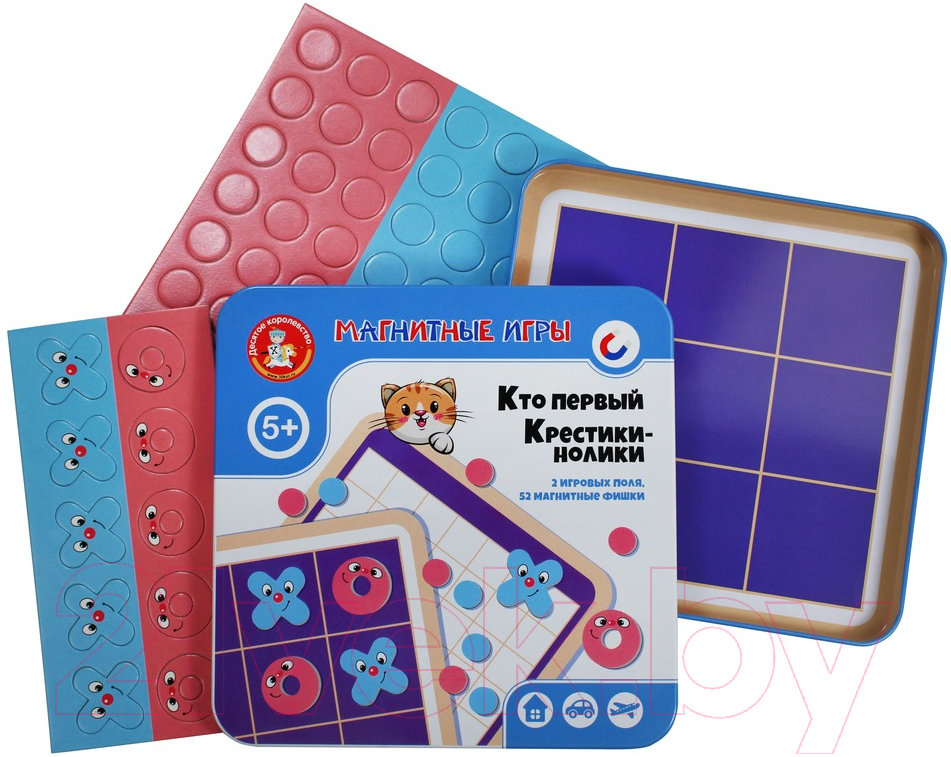 Настольная игра Десятое королевство Кто первый Крестики нолики / 04301 — фото 3
