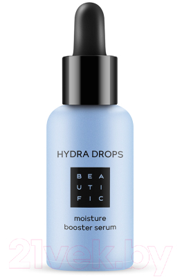 Изображение товара Сыворотка для лица Beautific Hydra Drops с гиалуроновой кислотой и витамином В5 (30мл)
