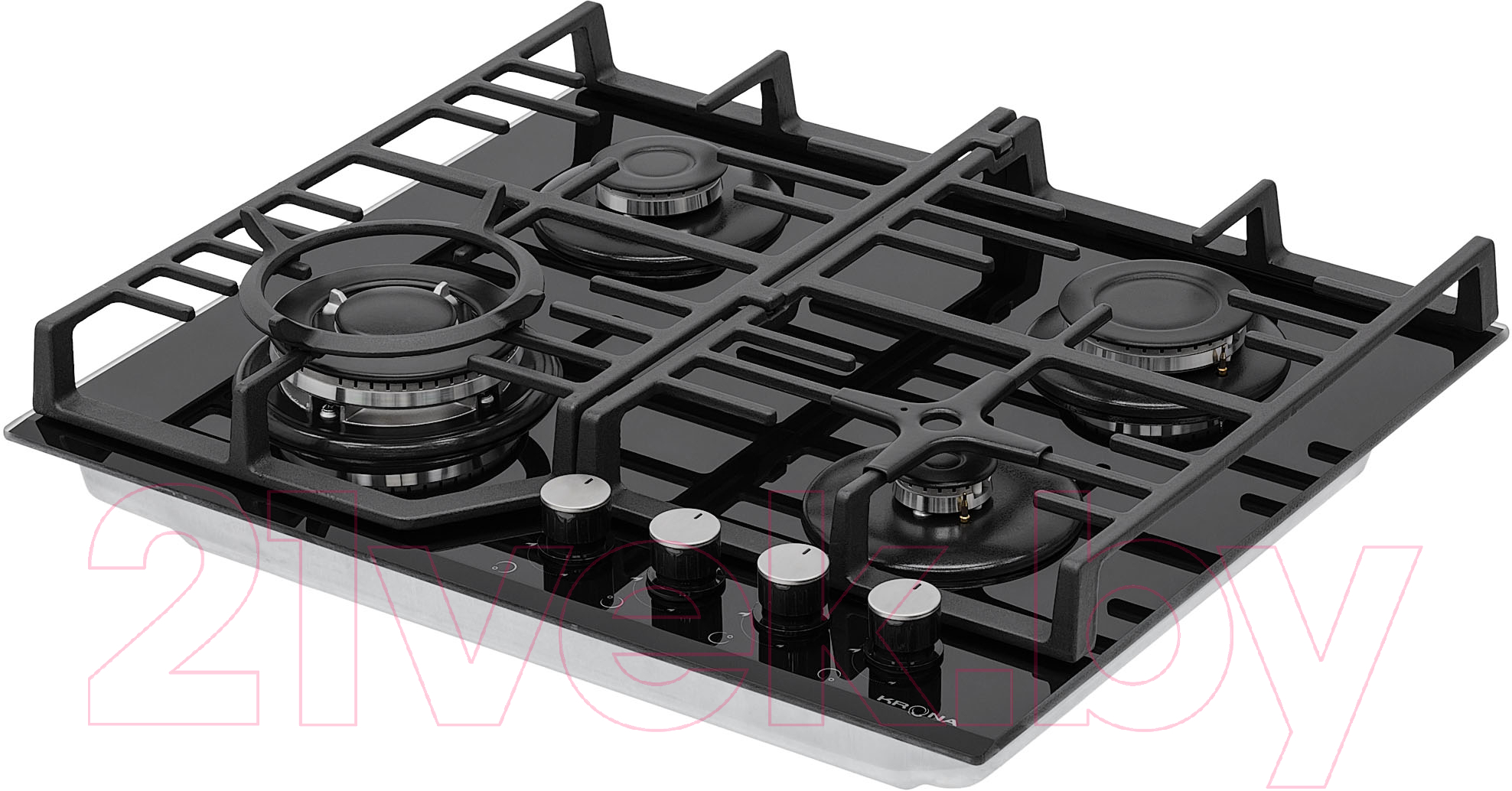 Газовая варочная панель Krona Corniola 60 BL / КА-00001440