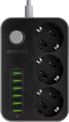 Сетевой фильтр ArtStyle CL-3631B