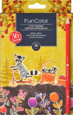 Набор цветных карандашей Bruno Visconti Funcolor / 30-0083 (36цв)