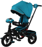 

Трехколесный велосипед с ручкой Moby Kids, Leader 360 12x10 AIR Car / 641351