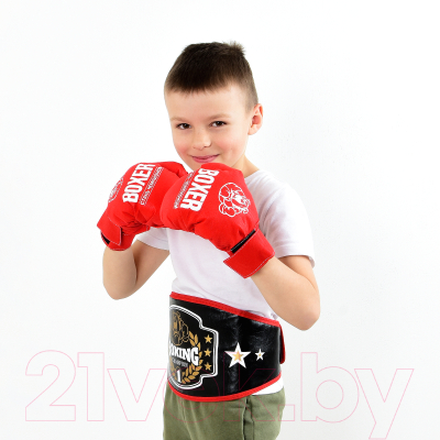 Набор для бокса детский Leader Toys Боксерский набор в подарочной упаковке / 21559