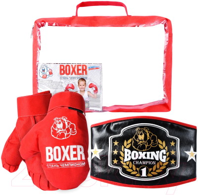 Набор для бокса детский Leader Toys Боксерский набор в подарочной упаковке / 21559
