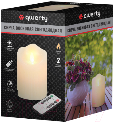 Электронная свеча QWERTY 75012