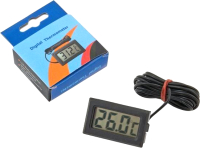Цифровой термометр для аквариума Sipl AG195 с зондом (черный) - 
