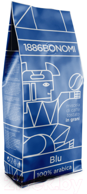 Кофе в зернах Bonomi Blu 100% арабика (1кг)