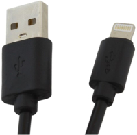 Кабель Sipl USB для iPhone 5/5s/5с/6/6+ для зарядки и синхронизации / PKU23A (черный) - 