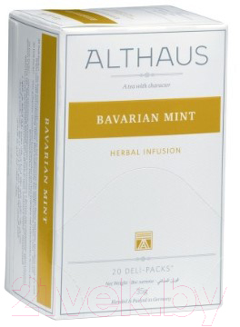 Чай пакетированный Althaus Deli Packs Bavarian Mint (20x1,75г)