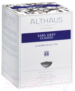 Чай пакетированный Althaus Pyra Pack Earl Gray Classic (15x2,75г)