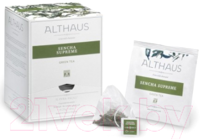 Чай пакетированный Althaus Pyra Pack Sencha Supreme (15x2,75г)