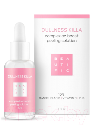 Пилинг для лица Beautific Dullness Killa Всесезонный для мягкого обновления  (30мл)