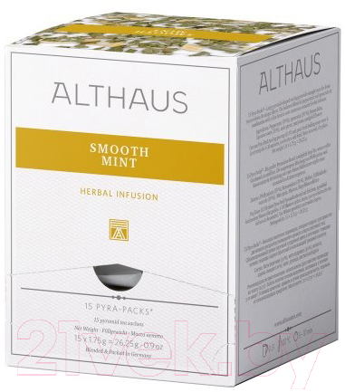 Чайный напиток Althaus Pyra Pack Delicate Mint (15x1,75г)