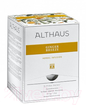 Чай пакетированный Althaus Pyra Pack Ginger Breeze (15x2,5г)