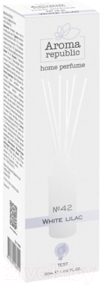 Аромадиффузор Aroma Republic White Lilac №42 / 74088 (30мл)