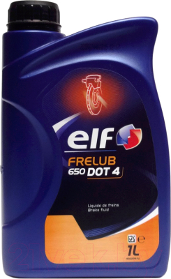 Тормозная жидкость Elf Frelub 650 DOT 4 / 111905 (1л)