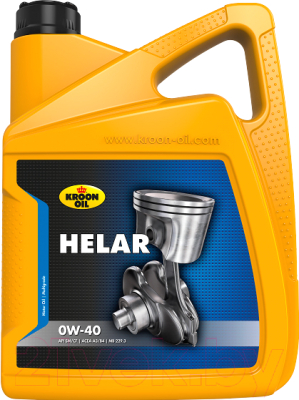 Моторное масло Kroon-Oil Helar 0W40 / 02343 (5л)