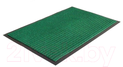 Коврик грязезащитный Kovroff Стандарт ребристый 40x60 / 20106 (зеленый)
