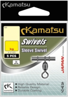 

Вертлюг рыболовный KAMATSU, Sleeve Swivel К-2163 / 5901393170040
