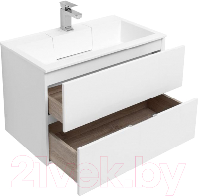 Комплект мебели для ванной Aquanet Алвита 80 / 237347