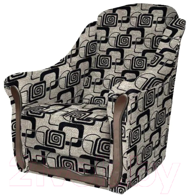 Комплект мягкой мебели Асмана Анна (рогожка кубики коричневые)
