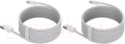 Набор кабелей Baseus TZCALZJ-02 (1.5м, белый)