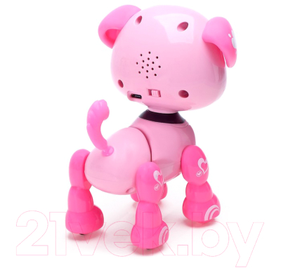 Робот Zabiaka Маленький друг Рокси / 4019429 (розовый)